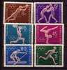 PGL - JEUX OLYMPIQUES 1960 BULGARIA Yv N°1024/29  ** - Hiver 1960: Squaw Valley