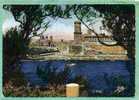 MARSEILLE PORT SAINT JEAN ET CATHEDRALE 1960 CARTE PHOTO EN BON ETAT - Joliette, Zona Portuaria