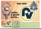 VATICAN CARTE MAXIMUM NUM.YVERT 703 RADIO VATICAN  50 ANS - Cartoline Maximum