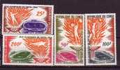 PGL - JEUX OLYMPIQUES 1964 CONGO BRAZZ. AERIENNE Yv 21/24 ** - Sommer 1964: Tokio