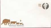 US Scott U595, 15-cent Small Envelope, Seal Of Veterinary Medicine , Mint - 1961-80