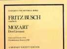 Mozart : Don Giovanni. John Brownlee, David Franklin, Ina Souez, Koloman Von Pataky - Klassiekers