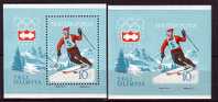 PGL - JEUX OLYMPIQUES 1964 HONGRIE Yv BF 46+ND ** - Unused Stamps