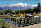 Carte Postale  Sallanches  Ville Fleurie - Echappée Sur Le Massif Du Mont-Blanc - Sallanches