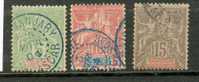 MADA 88 - YT 42A/43/44 Obli - Used Stamps