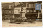 {33720} 60 Oise Breteuil Sur Noye , Monument Aux Morts ( Bénet ) , Commerces Nouvelles Galeries Meubles . Circulée 1932 - Breteuil