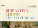 Chopin : Les Mazurkas. Arthur Rubinstein - Klassiekers