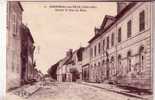 21 , MIREBEAU SUR BEZE , Mairie Et Rue De Beze ( Gendarmerie ) - Mirebeau