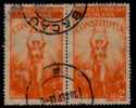 ROMANIA  Scott   #  682  F-VF USED Pair - Gebruikt