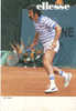CARTE PUBLICITAIRE - PUBLICITE - ELLESSE - TENNIS - ION TIRIAC - Tennis