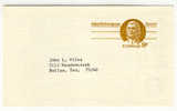 USA - Cartolina Postale Usata Serie Patrioti: John Witherspoon - 1961-80