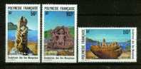 POLYNESIE  Nº 386 A 388 ** - Andere & Zonder Classificatie