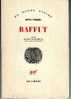 RAFFUT De BOTHO STRAUSS De 1982 Traduit Par Eliane KAUFHOLZ. E/O. - Bibliothèque Rouge Et Or