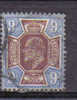 Grande-Bretagne Great Britain 1902 9d (cote Pnd 60) Obl - Used Stamps