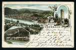 1897 - GRUSS AUS EBERBACH - Litho - Eberbach