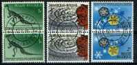 A00022 -1- Timbres En Pair Neufs Avec Cachet Du 12-06-1966 Anvers - Cob 1374-75-76-77-78-79-80 - Sonstige & Ohne Zuordnung