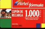 Airtel ACR-049/1 Friends 1000 Ptas 31/12/2001 Hard - Airtel