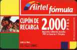 Airtel ACR-053 Friends 2000 Ptas 31/12/2001 Soft . Rasca Nº Serie 10 Digitos - Airtel