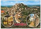 CORDES (Tarn) Vue Générale ,  Place De La Halle ; Escalier Pater Noster ; TB - Cordes