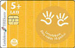 Latvia Lettland , Lettonia  - Sunshine , Sun  Used Phonecard  2005 Year - Astronomy