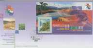 FDC ---- 2000 ---- 2001 STAMP SHOW --- SERIOUS NO.3 --- MOUNTAIN --- FLOWER --- - Otros & Sin Clasificación