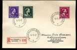 -10 %   Montignies Sur Sambre Sur  Lettre Rec Vers Suisse 14-1-1947 - Covers & Documents