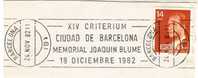 ESPAÑA Fechador Especial  BARCELONA 1982 Deportes - Lettres & Documents