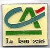 Credit Agricole. Le Bon Sens ( 2,6 X 2,3) - Banks