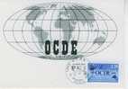 CM1210 OCDE Organisation De Cooperation Et De Developpement Economiques 2673 France 1990 FDC Premier Jour Maximum - Andere & Zonder Classificatie