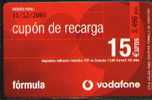 VOD-004 Cupon De Recarga 15€. Cad. 31/12/2003 - Vodafone