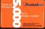 EKR-001 Cupon De Recarga 5000 Ptas. Euskaltel - Pais Vasco - Euskaltel