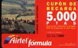 ACR-046/1 Cupon De Recarga 5000 Ptas Campo.Camino De Santiago.  Tu Tarjeta - Con S.A. - Airtel