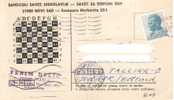 K619 Jugoslavia, 1979 Used Chess Correspondence Card - Postwaardestukken