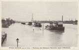 INONDATIONS PARIS INONDE (Janvier 1910) Pontons Des Bateaux Parisiens (Quai D´Auteuil) - Floods