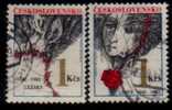CZECHOSLOVAKIA   Scott   #  2411-2   VF USED - Used Stamps