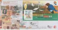 FDC ---- 2000 ----  STAMP SHOW 2001 --- BIRD --- LIMIT EDITION COVER --- - Other & Unclassified