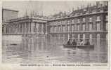 INONDATIONS PARIS INONDE (Janvier 1910) Arrivée Des Deputés à La Chambre  Cpa Animée - Überschwemmungen