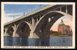 BESSBOROUGH HOTEL THROUGH ARCH OF BROADWAY BRIDGE.SASKATOON.SASK. - Andere & Zonder Classificatie