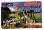 Spain Prepaid Card With ISRAEL Thematics - Culture