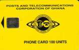 GHANA  100   UNITS  YELLOW  LOGO  GHA-010  EXP 08/95  CHIP 5  SPECIAL  PRICE !!! - Ghana