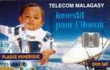 MADAGASCAR  25 UNITS   RADIO  TOWER  SATELLITE  DISH CHILD  CHILDREN  MDG-24  SPECIAL  PRICE !! - Madagascar