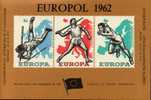A00022 - Erinophilie - Cob E84 - Europol 1962 - Championnats Interpolices D´athlétisme - Erinnophilie - Reklamemarken [E]