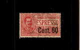 Regno D´ Italia - 1922 - POSTA ESPRESSO: Valore Usato Da 50 C. Soprastampato 60 C - In Buone Condizioni - DC0415. - Exprespost