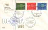 Bund, FDC, Nr 337/339 (X14752) - 1960