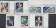 Laos 1986 Mi# 904-910 ** MNH - First Man In Space, 25th Anniv. - Asia