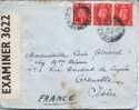 LETTRE  CENSURE EXAMINER 3622 - Postmark Collection