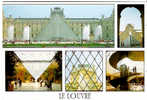 CP - PARIS - LE LOUVRE - MULTIVUES - PARIS ET SES MERVEILLES - ETABLISSEMENT PUBLIC DU GRAND LOUVRE - GUY - Louvre