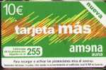 AMRR-???  Tarjeta Recarga Amena 10 €. Elektra Reverso - Amena - Retevision