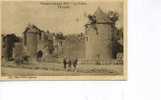 80 PERONNE 1919 ET 1924 LE CHATEAU CHARETTES  PERSONNAGE  ED MME DOLLE - Peronne