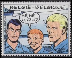 BELGIQUE 2847 ** MNH Bord De Feuille Buck DANNY De HUBINON & CHARLIER Du Journal SPIROU  Comics Strip Cartoon - Comics